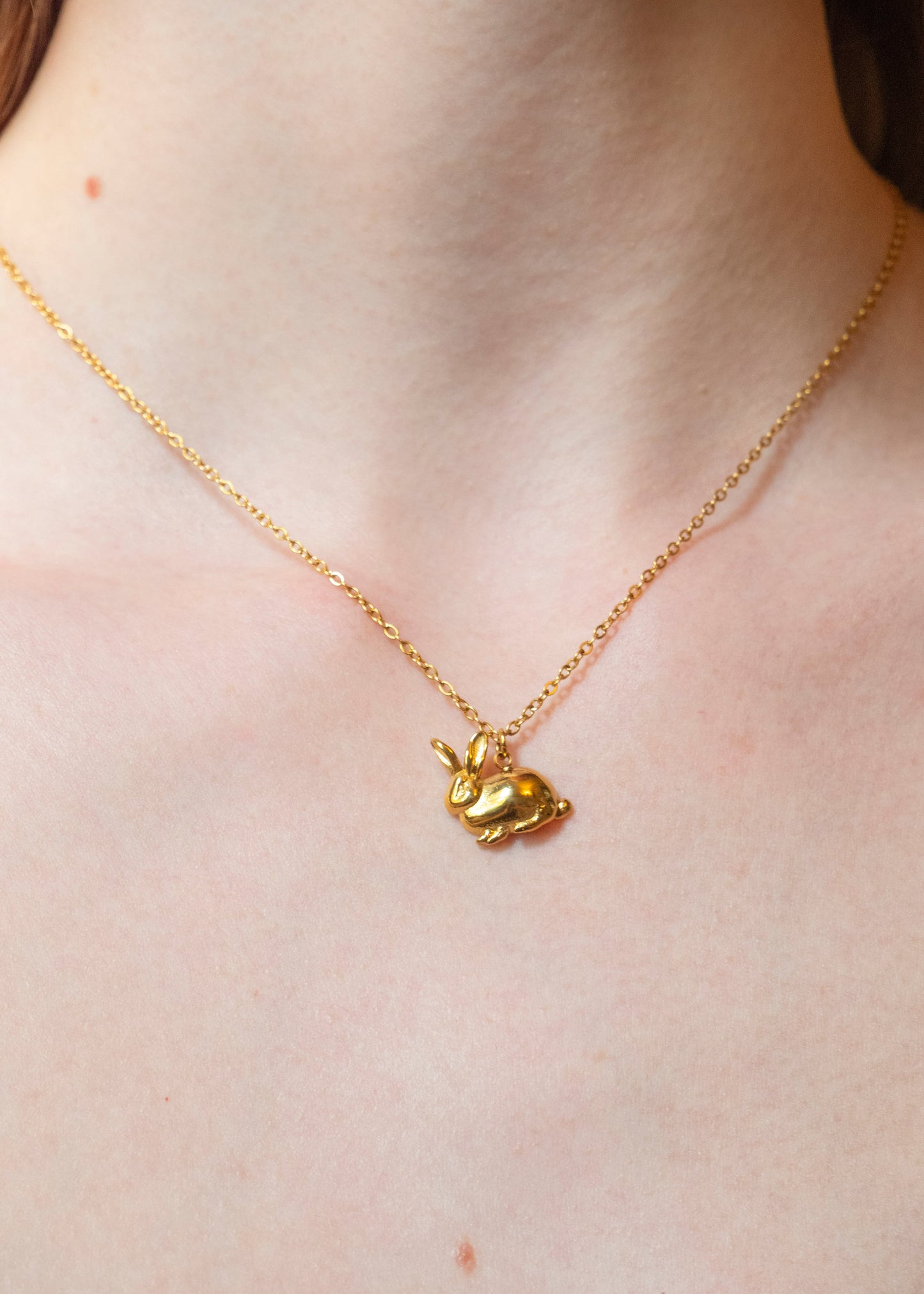 bunny necklace