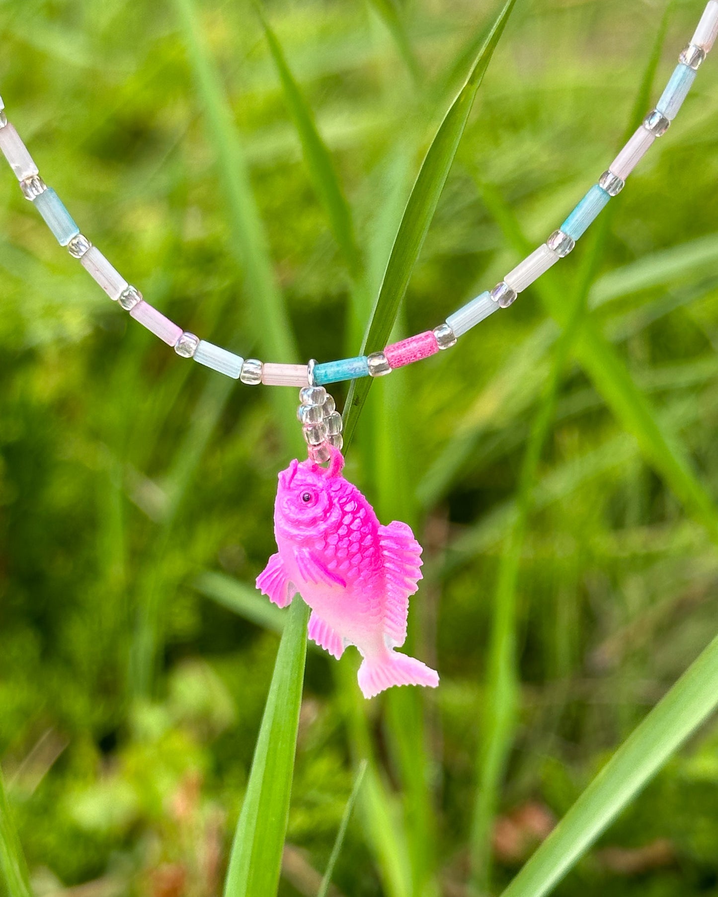 Fish Charm Choker