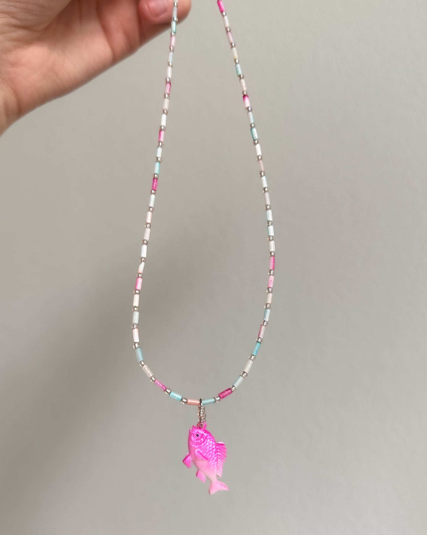 Fish Charm Choker