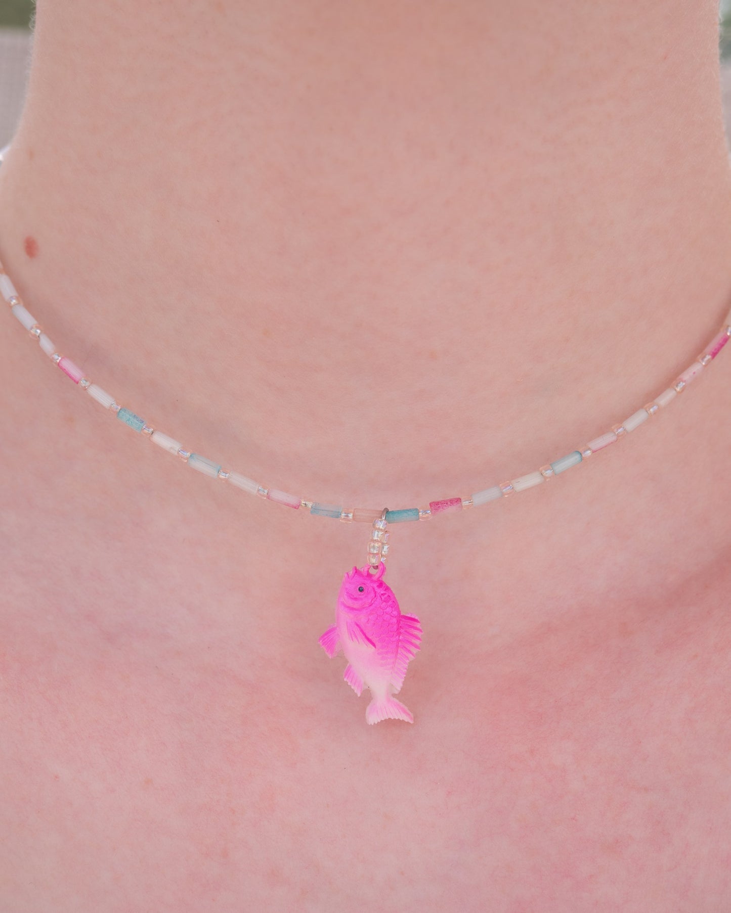 Fish Charm Choker