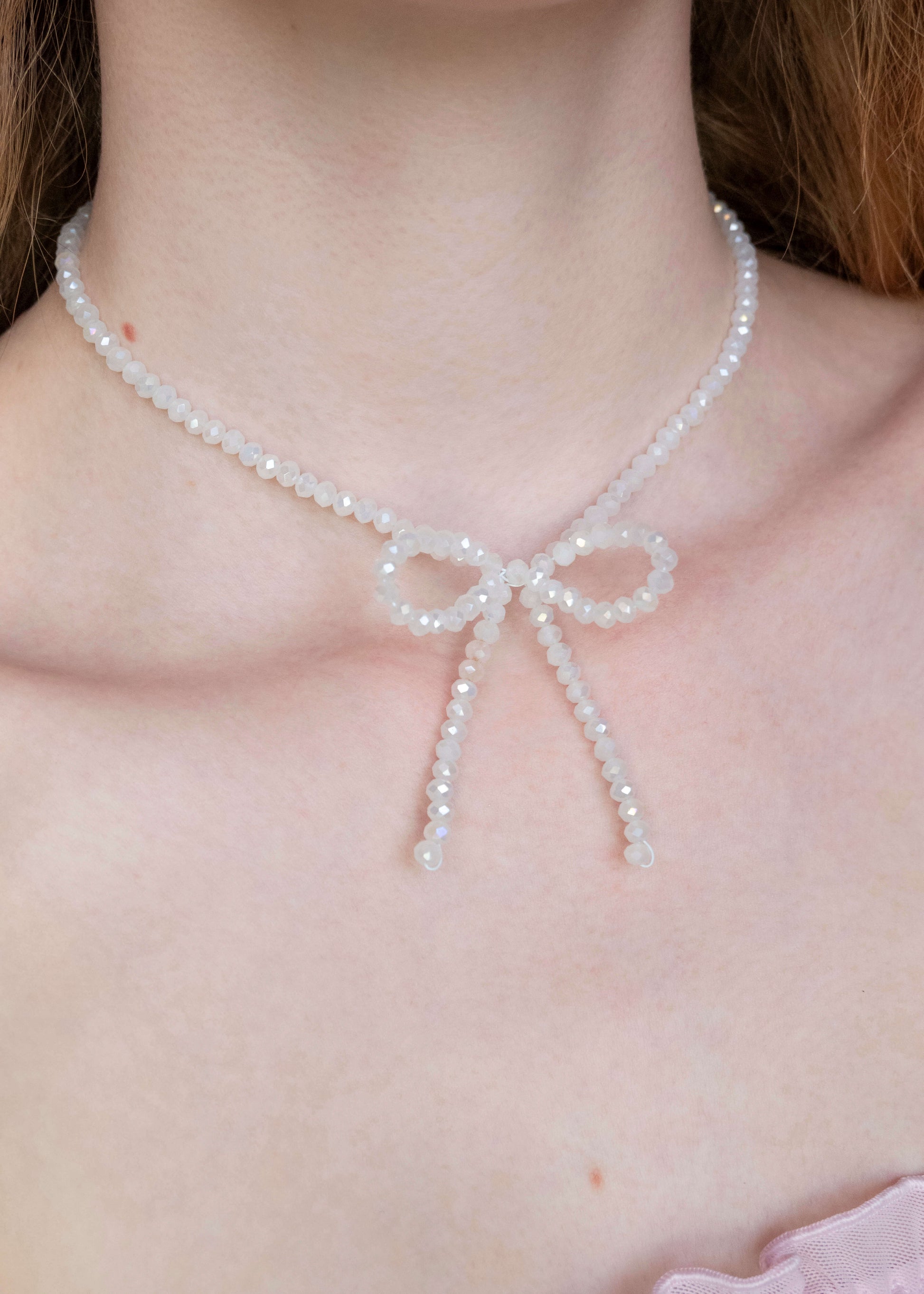 angel bow necklace