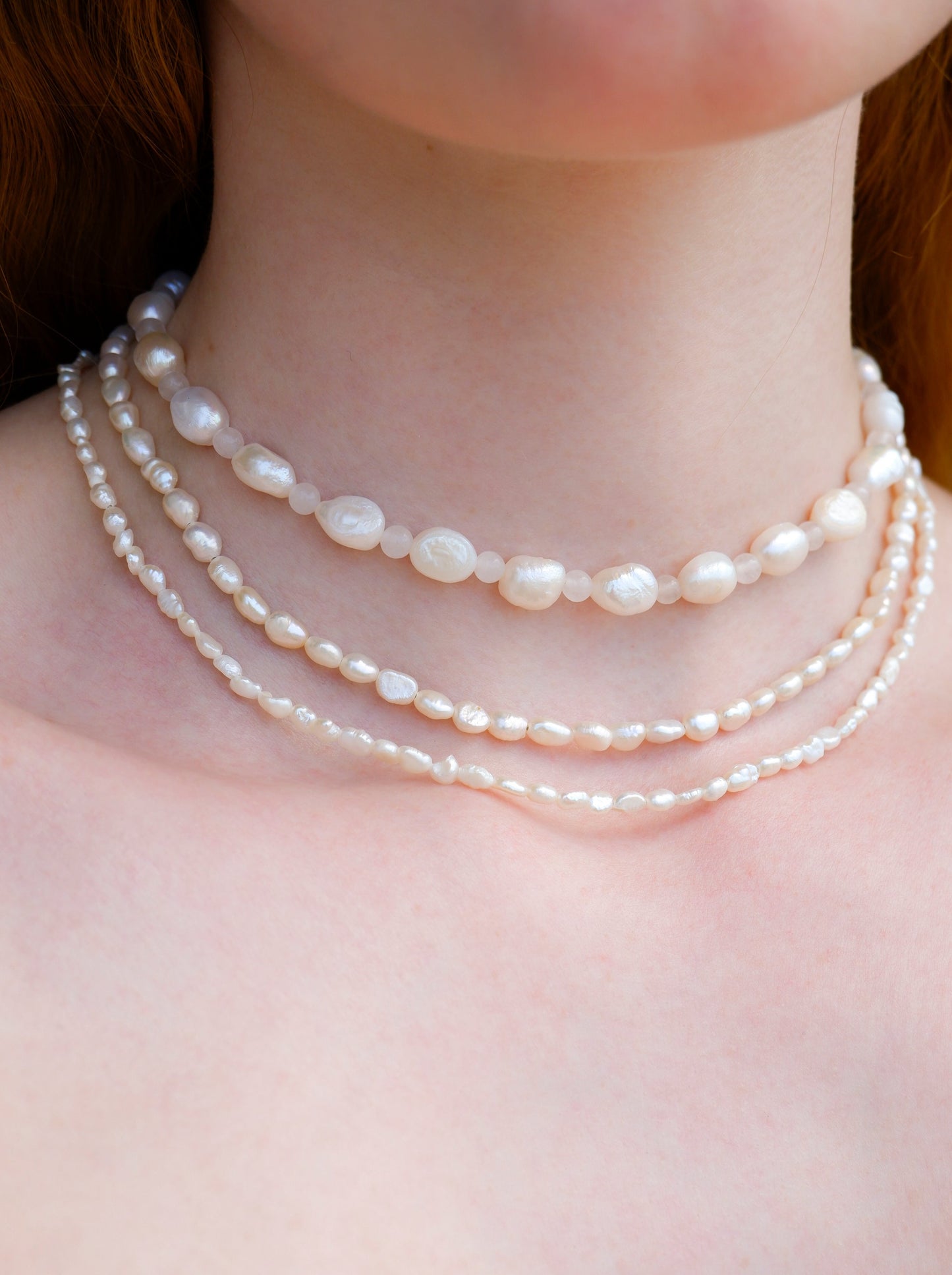 Olivia's Pearl Necklaces