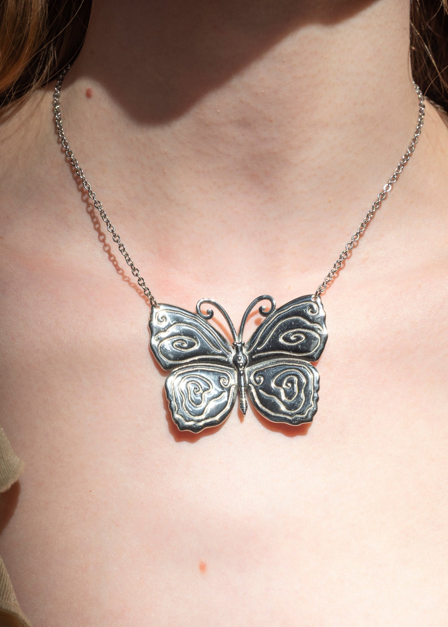 butterfly necklace