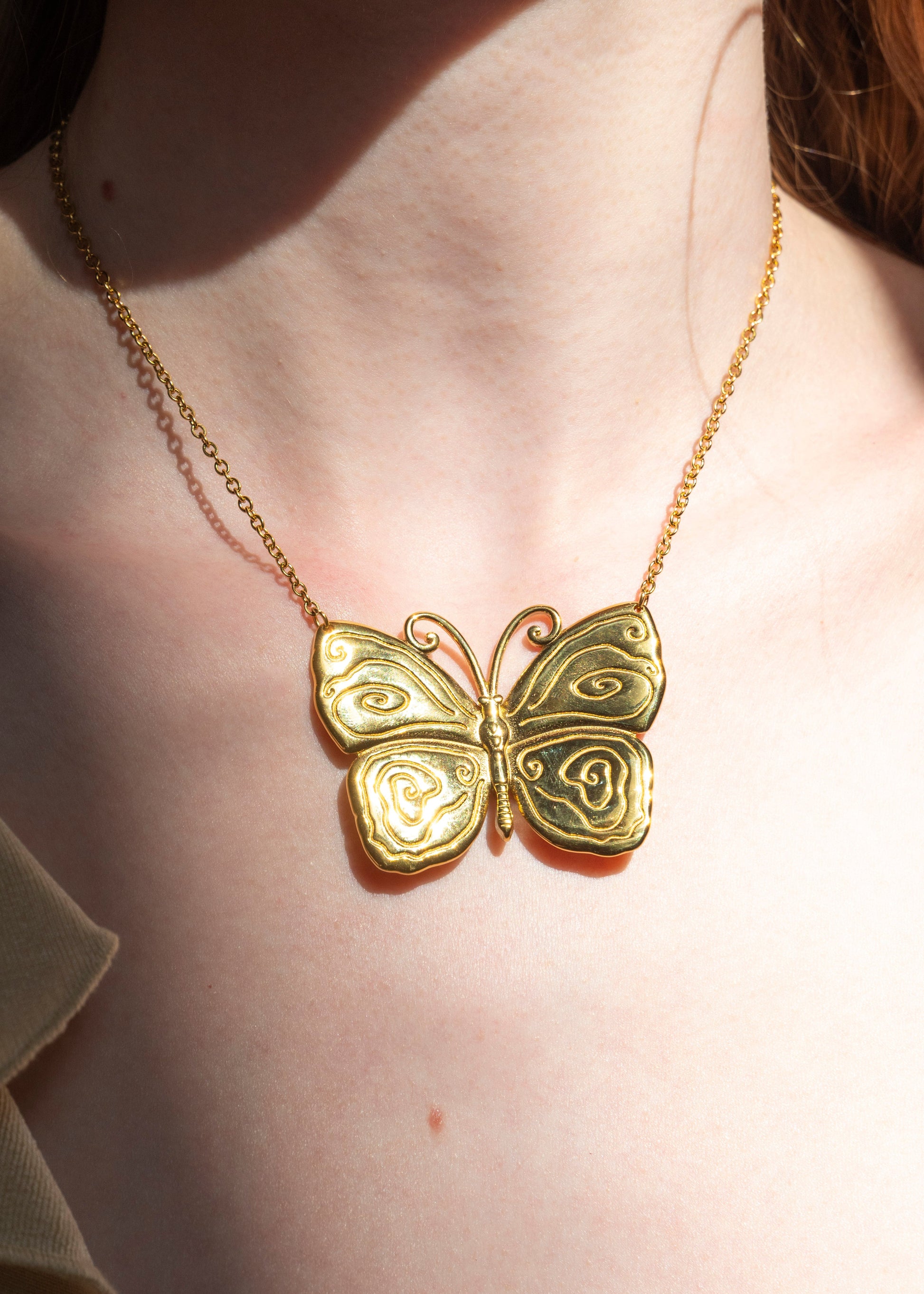 butterfly necklace