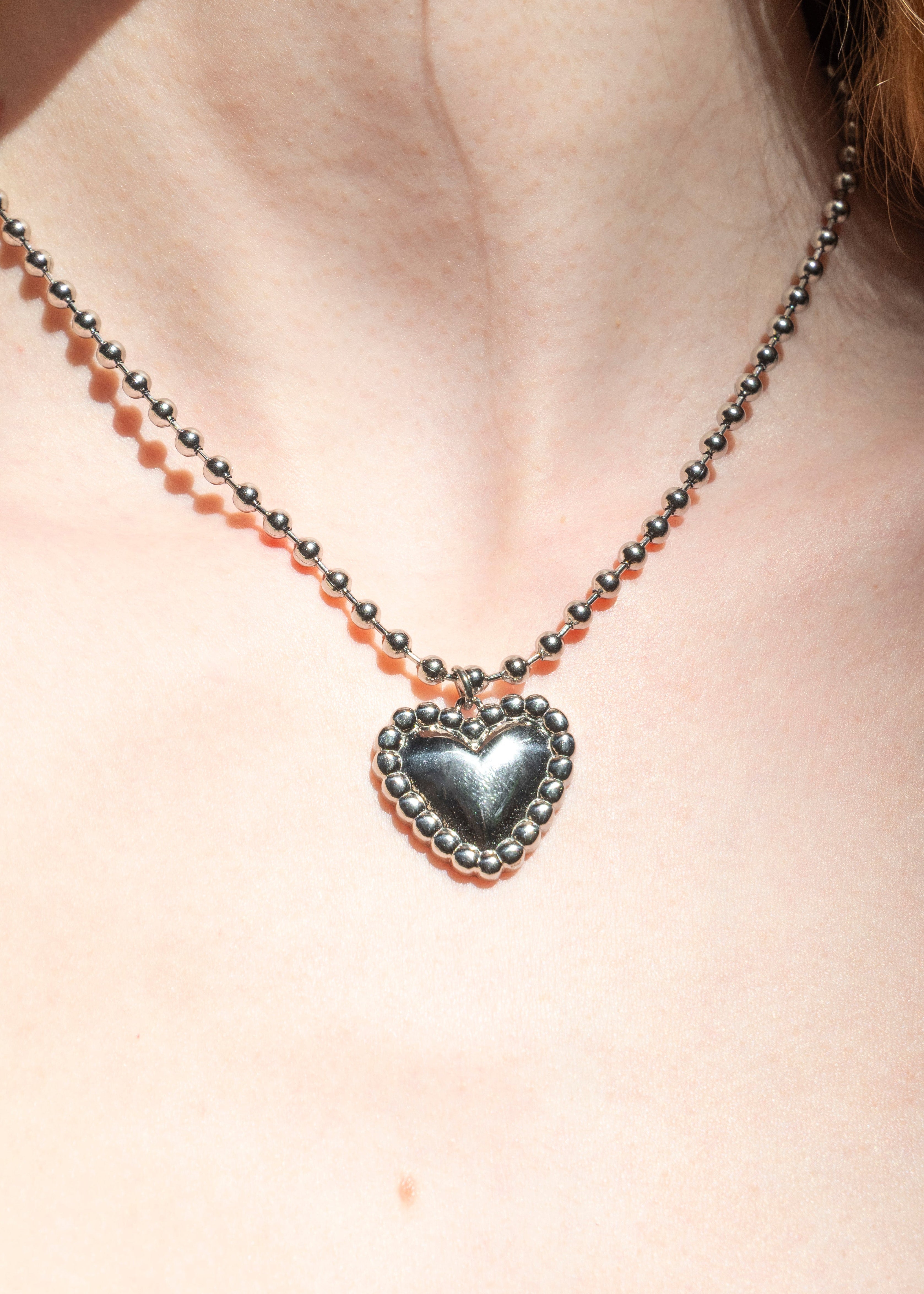 Bubble Heart Necklace – Olivia Beeken