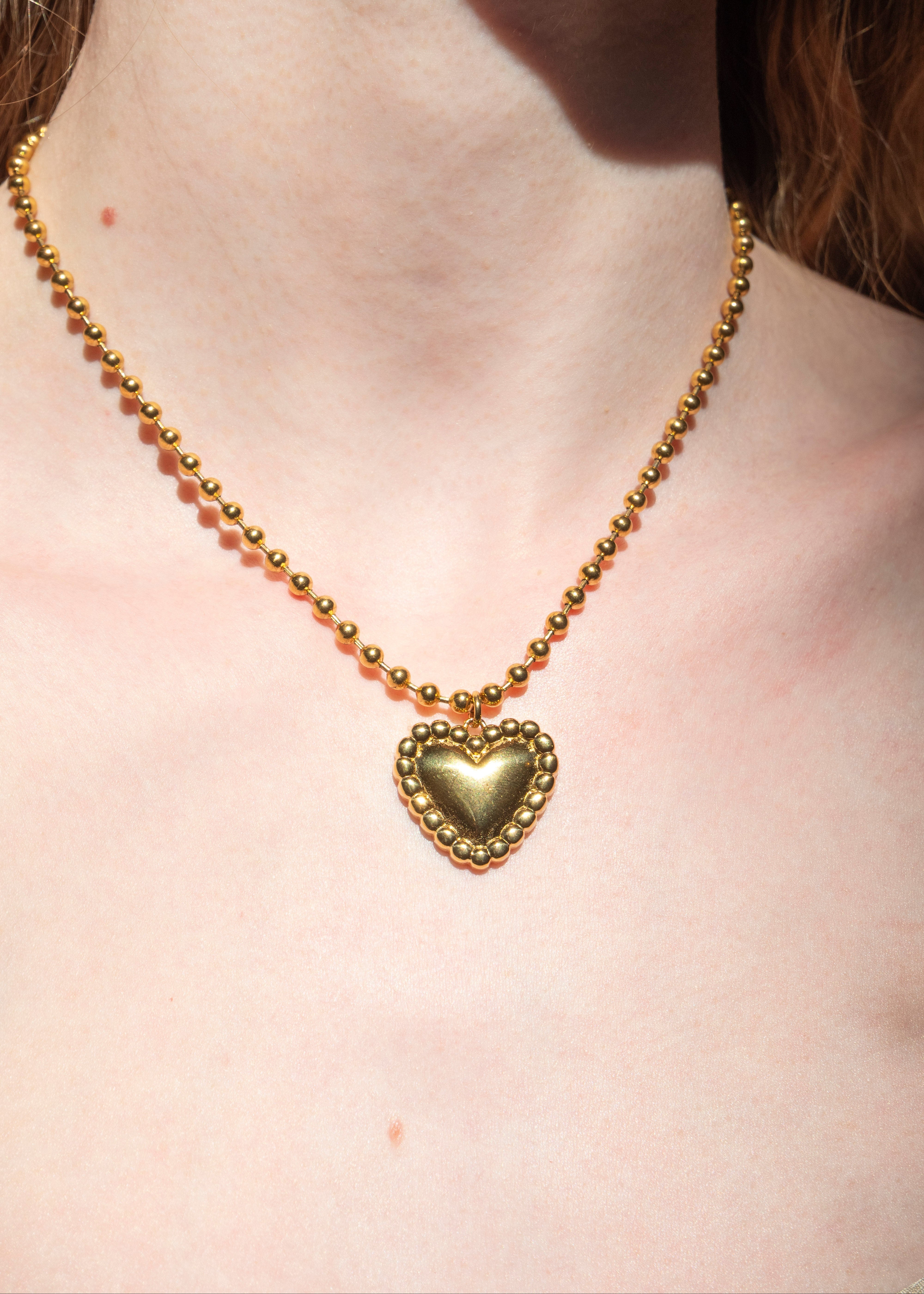 Bubble Heart Necklace – Olivia Beeken