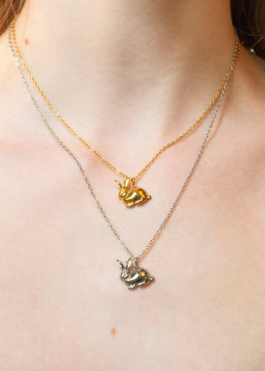 bunny necklace